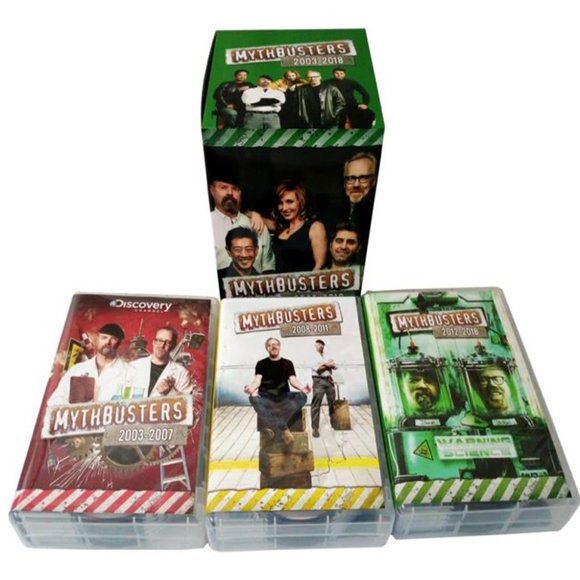 MythBusters: The Complete Series (DVD, 74-Disc Box Set) New & Sealed - Picture 2 of 3